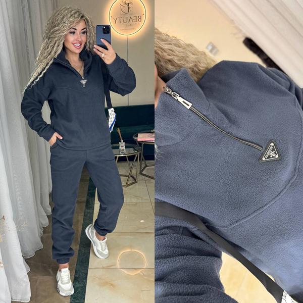 Костюм спорт Alisa Brand (42-52) 214 grey (зима)