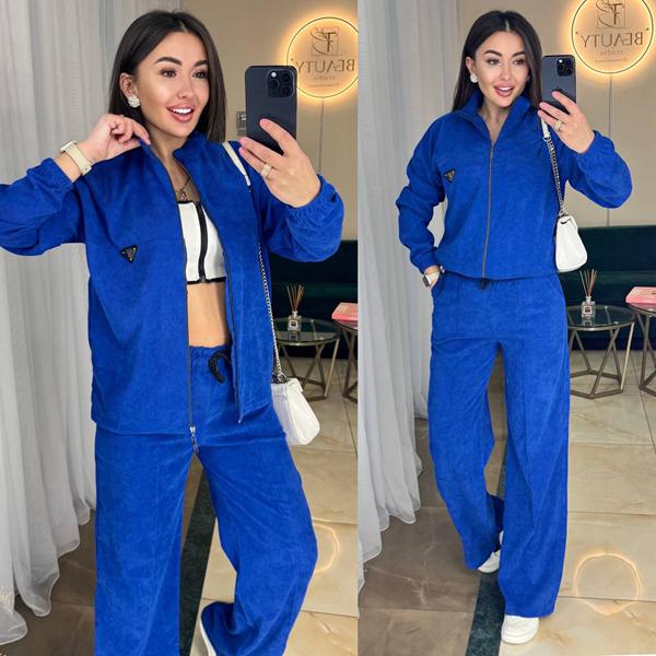 Костюм спорт Alisa Brand (42-52) 216 blue (деми)