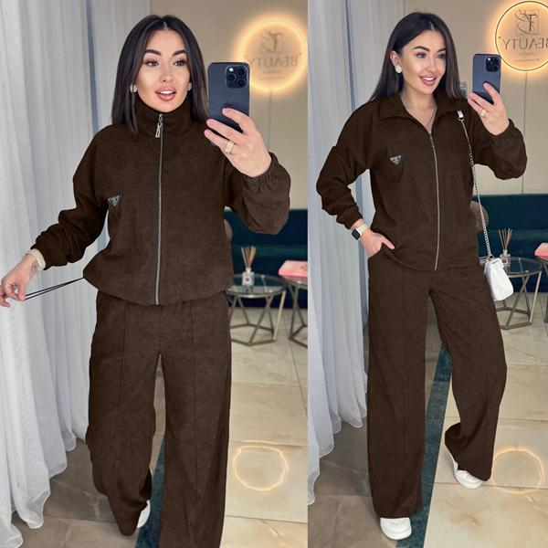 Костюм спорт Alisa Brand (42-52) 216 brown (деми)