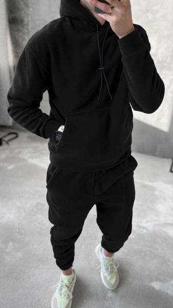 Костюм спорт Alisa Brand (46-56) 4409-1 black (зима)