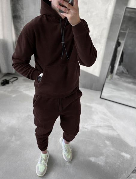 Костюм спорт Alisa Brand (46-56) 4409-1 brown (зима)