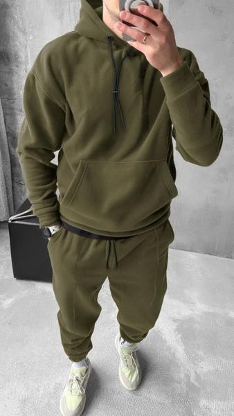 Костюм спорт Alisa Brand (46-56) 4409-1 khaki (зима)