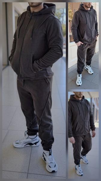 Костюм спорт Alisa Brand (46-56) 802-154 brown (зима)