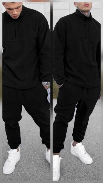 Костюм спорт Alisa Brand (46-56) 802-41881 black (зима)