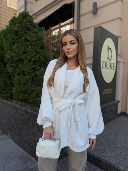 Кардиган Alisa Brand (S-XL) SV662 white (деми)