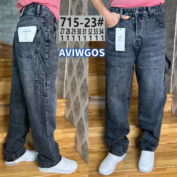 Джинсы Vingvgs (28-36) 715-23 grey (деми)