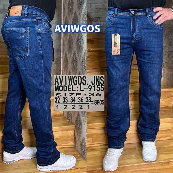 Джинсы Vingvgs (32-38) L9155 blue (деми)