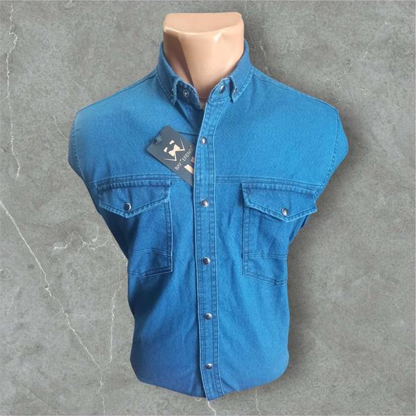 Рубашка Mary Poppins (S-2XL) 7010 l.blue (деми)