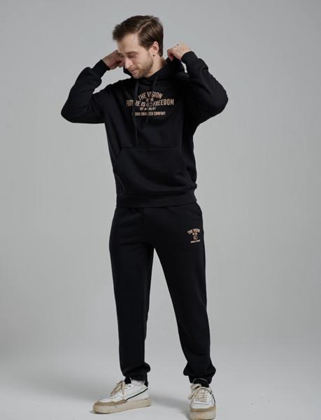 Костюм спорт Little Secret (M-2XL) 500360 black (зима)