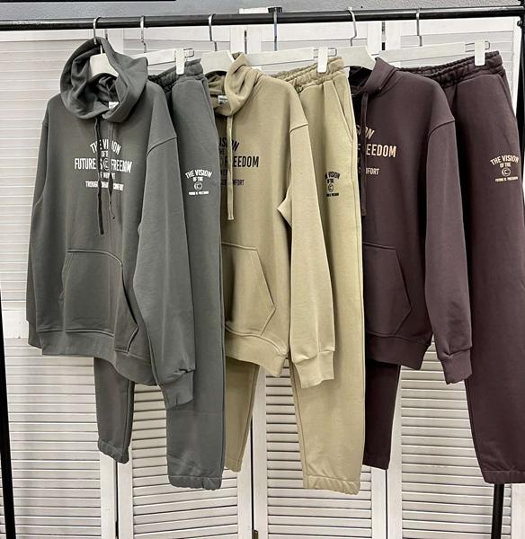 Костюм спорт Little Secret (M-2XL) 500360 khaki (зима)