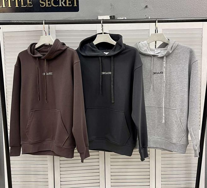 Худи Little Secret (M-2XL) 500362 l.grey (зима)