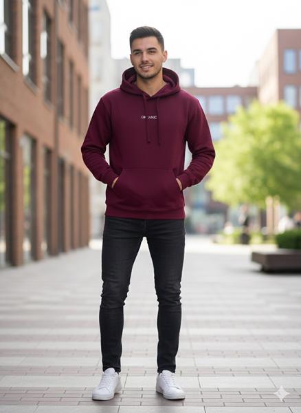 Худи Little Secret (M-2XL) 500362 wine (зима)