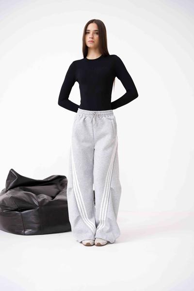 Штаны спорт Little Secret (M-XL) 9927 grey (деми)