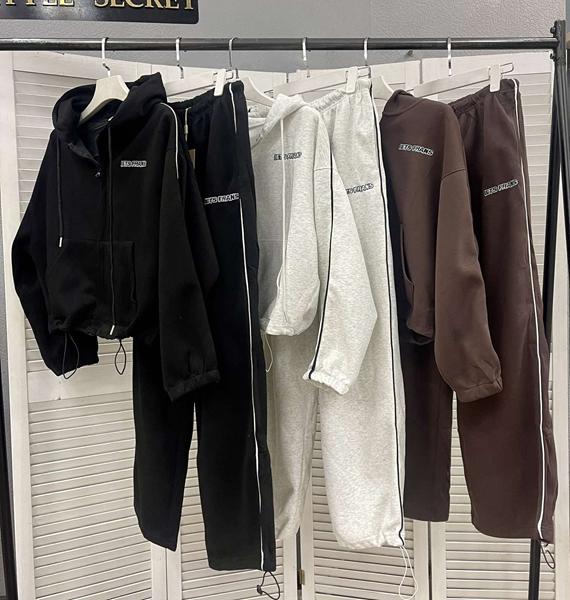 Костюм спорт Little Secret (M-XL) M8925 black (деми)