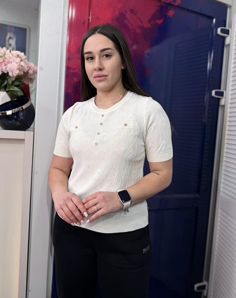 Футболка Style Nadezhda (one size) 2806 l.beige (лето)