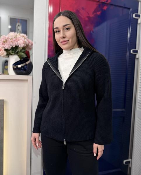 Кофта Style Nadezhda (one size) 3916 black (деми)