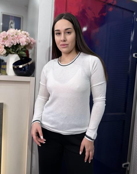 Свитер Style Nadezhda (one size) 526 white (деми)