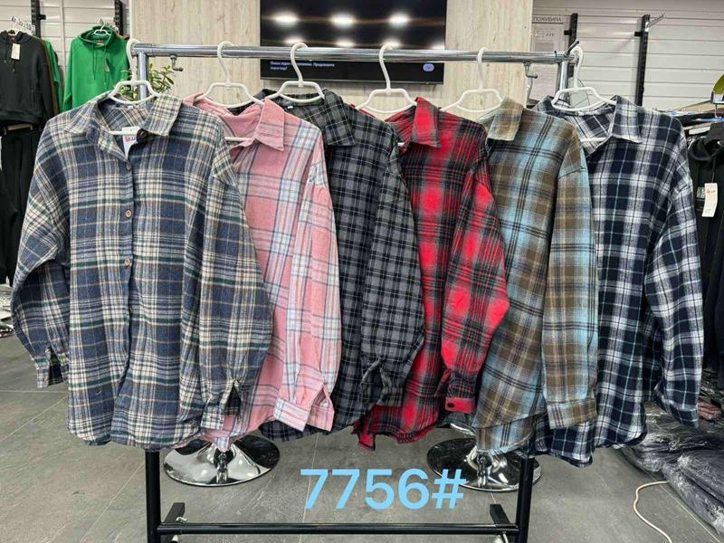 Рубашка Style Nadezhda (3XL-6XL) 7756-1 d.grey (деми)