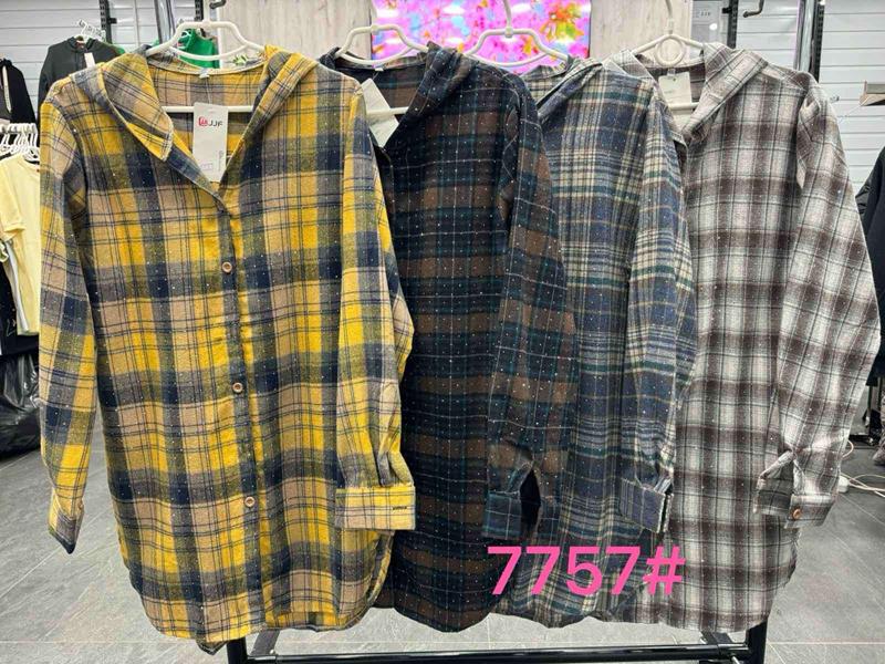 Рубашка Style Nadezhda (3XL-6XL) 7757 yellow (деми)