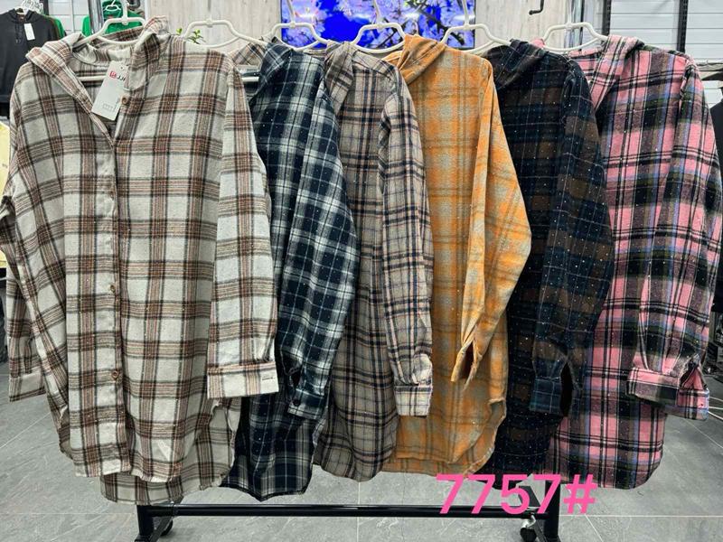 Рубашка Style Nadezhda (3XL-6XL) 7757-3 pink (деми)