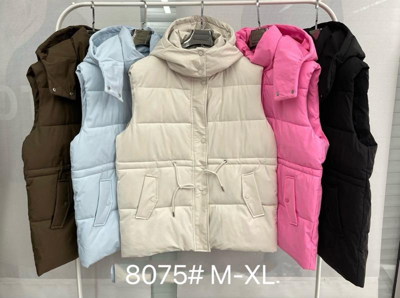 Жилетка Style Nadezhda (M-XL) 8075 beige (деми)