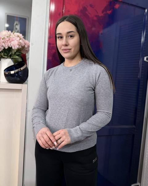 Свитер Style Nadezhda (one size) 8312 grey (деми)