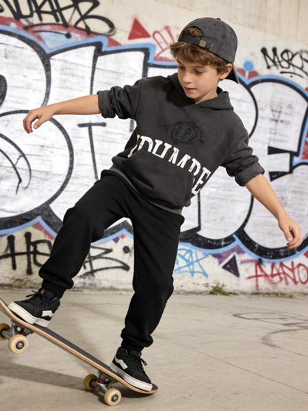 Худи Fili kids (120-160) 29007 d.grey (деми)