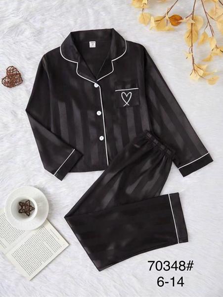 Пижама Fili kids (6-14) 70348 black (деми)