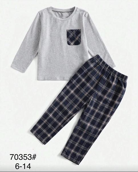 Пижама Fili kids (6-14) 70353 grey (деми)