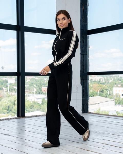 Костюм спорт AZNA (2XS-M) Д157 black (деми)