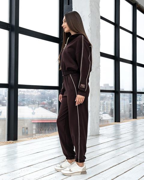 Костюм спорт AZNA (XS-S) Т6 brown (деми)