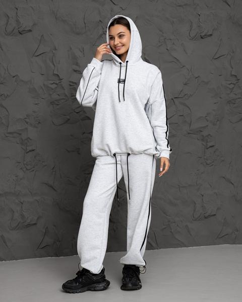 Костюм спорт AZNA (S-XL) ДП180 l.grey (деми)