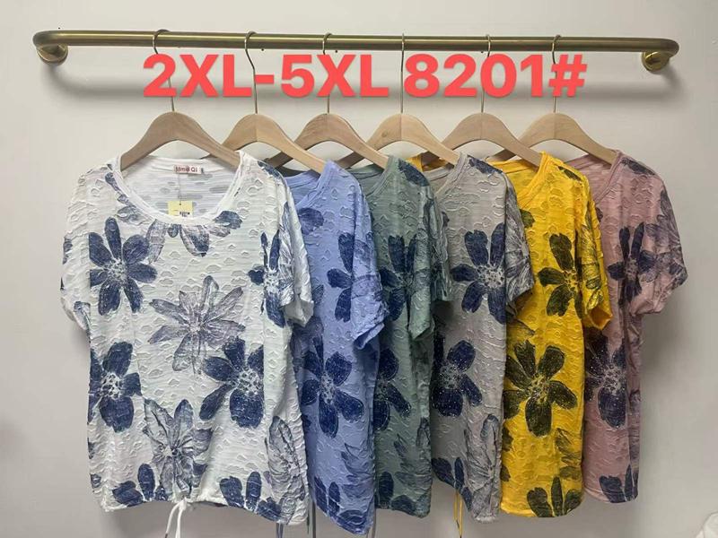 Футболка Monarlir (2XL-5XL) 8201Д green (лето)