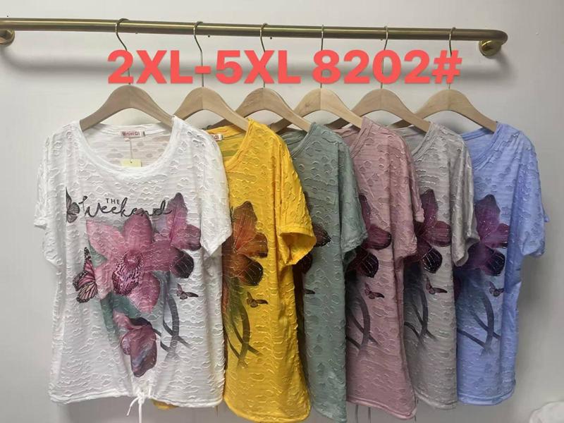 Футболка Monarlir (2XL-5XL) 8202Д powder (лето)