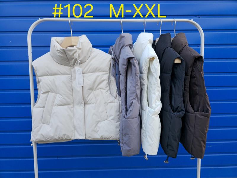 Жилетка Oukali (M-2XL) 102 brown (деми)