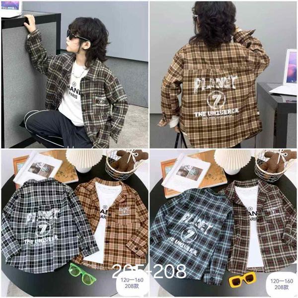 Рубашка SunnyTot (6-10) 205-208 brown (деми)