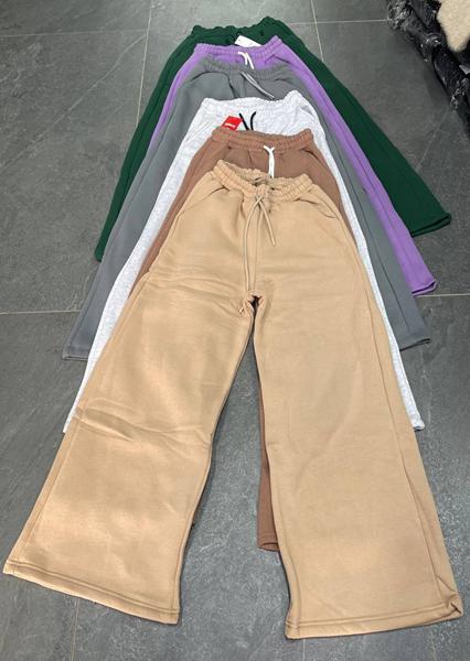 Штаны спорт Prenses (S-2XL) RL1067 green (зима)