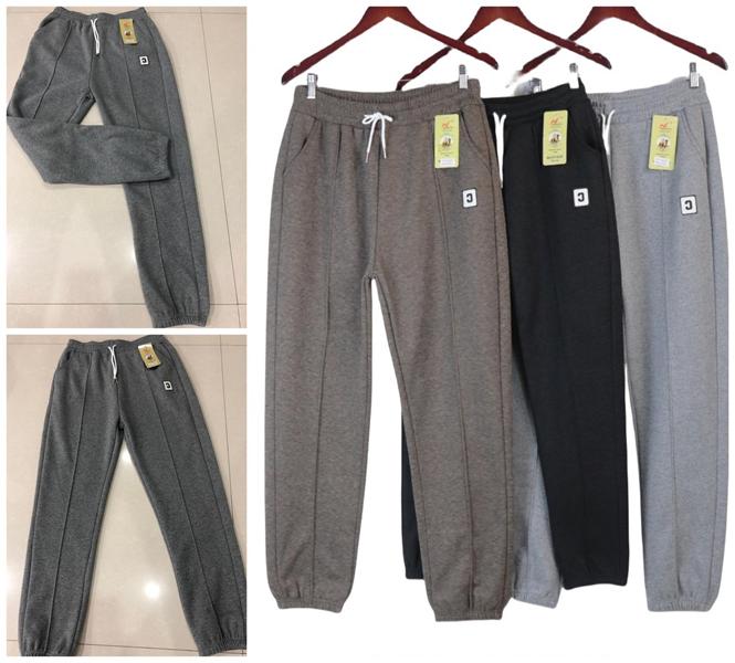 Штаны спорт Prenses (3XL-6XL) RL1081 brown (зима)