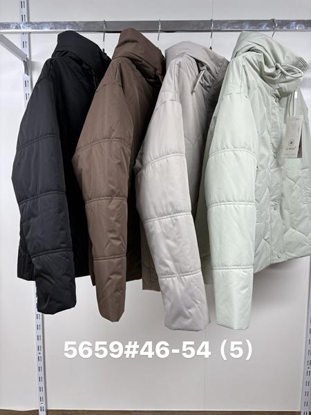 Куртка Jacket (46-54) 5659 black (деми)