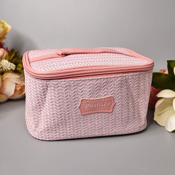 Косметичка Luna-bag (21*14*12) 24-391 pink (деми)