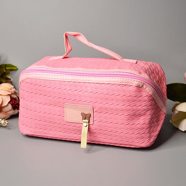 Косметичка Luna-bag (25*12*12) 24-318 pink (деми)