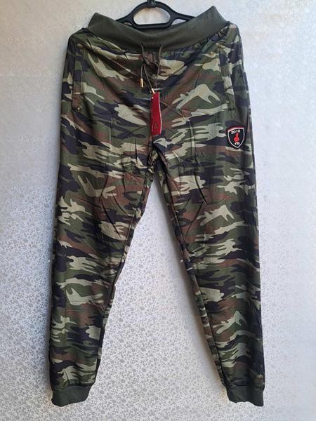 Штаны спорт Giang (M-3XL) 615 khaki-brown (деми)