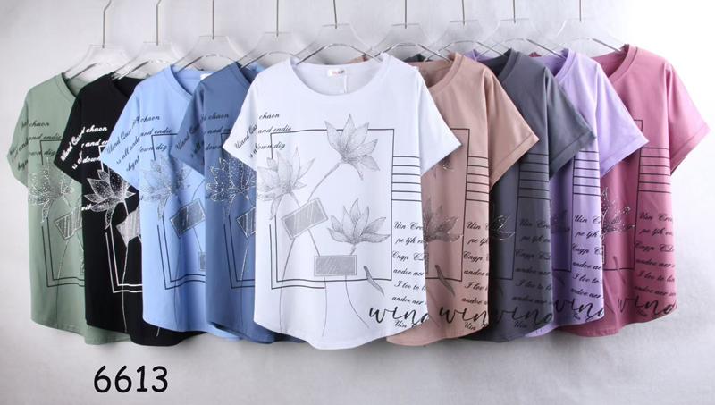 Футболка JJF (50-54) 6613 mix (лето)