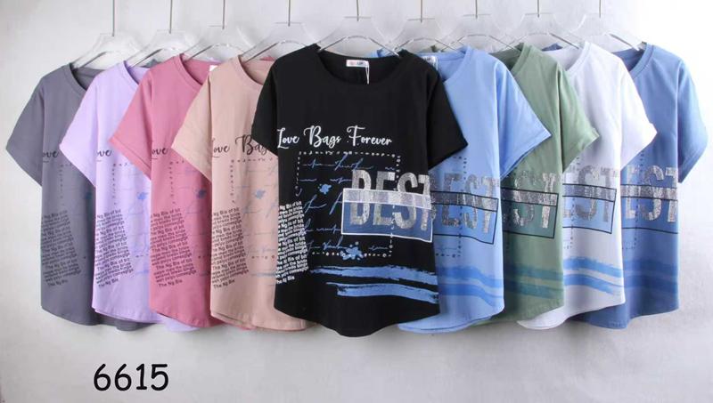 Футболка JJF (50-54) 6615 mix (лето)