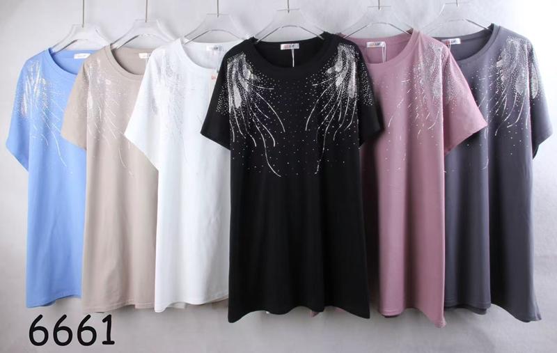 Футболка JJF (64-70) 6661 mix (лето)