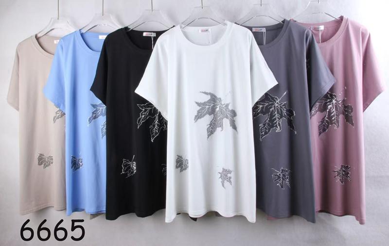 Футболка JJF (64-70) 6665 mix (лето)