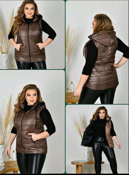 Жилетка SDF (52-62) SD4 brown (деми)