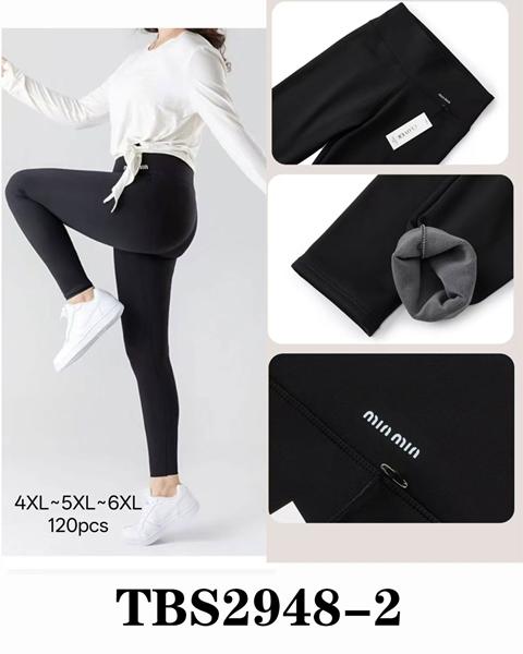 Лосины Hoan (4XL-6XL) TBS2948-2 black (зима)