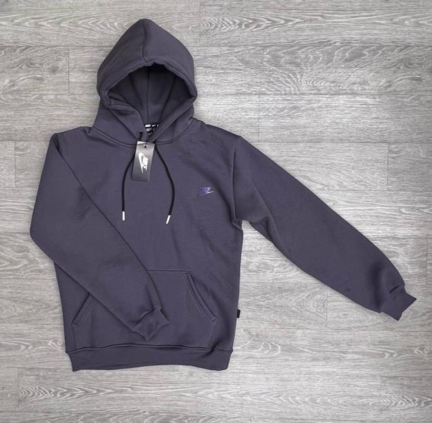 Худи MirWear (M-3XL) MW11-100 d.grey (зима)