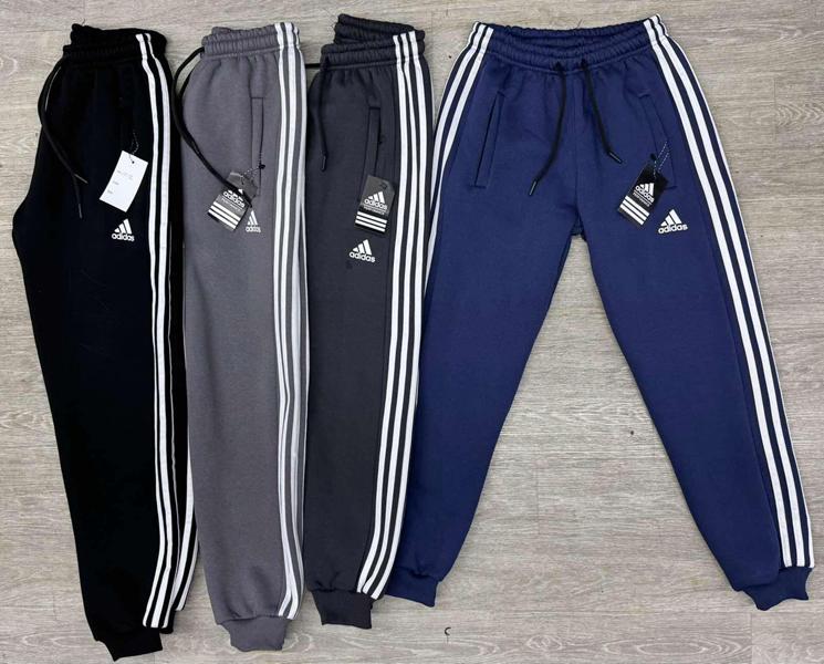 Штаны спорт MirWear (XL-5XL) MW24-1012-4 blue (зима)